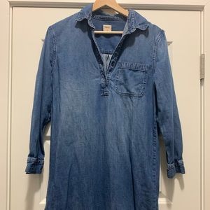 Gap Denim Shirt Dress